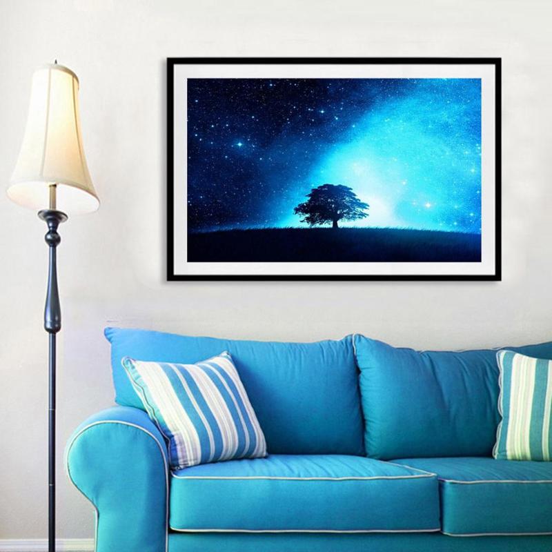 5d diy pintura diamante puntiagudo diseño de forma única estrella cielo mosaico embroid kits de punto de cruz hogar colgante de pared artesanía decoración E5M1